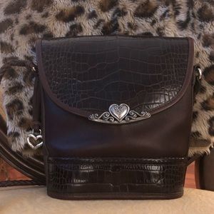 BRIGHTON Brown Leather Handbag